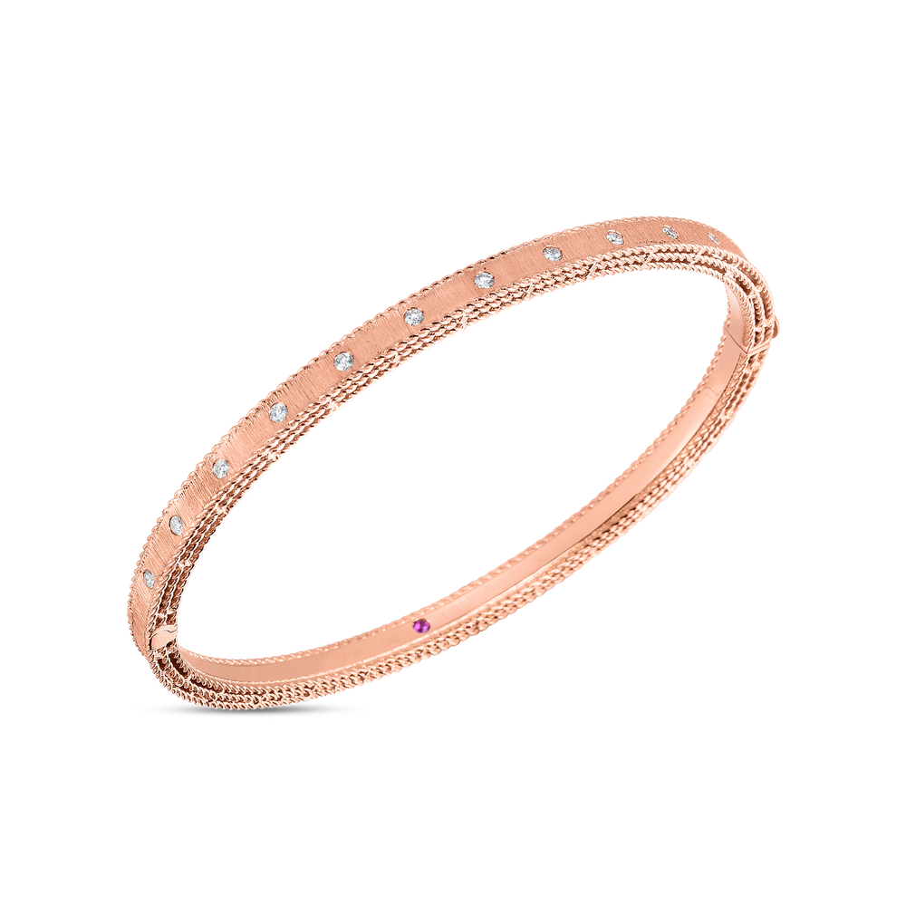 Princess Diamond Satin Bangle
