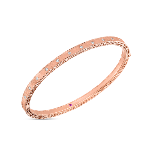 Princess Diamond Satin Bangle