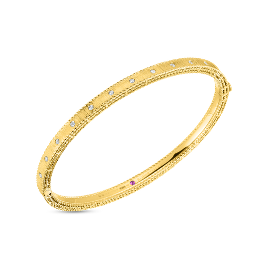 Princess Diamond Satin Bangle