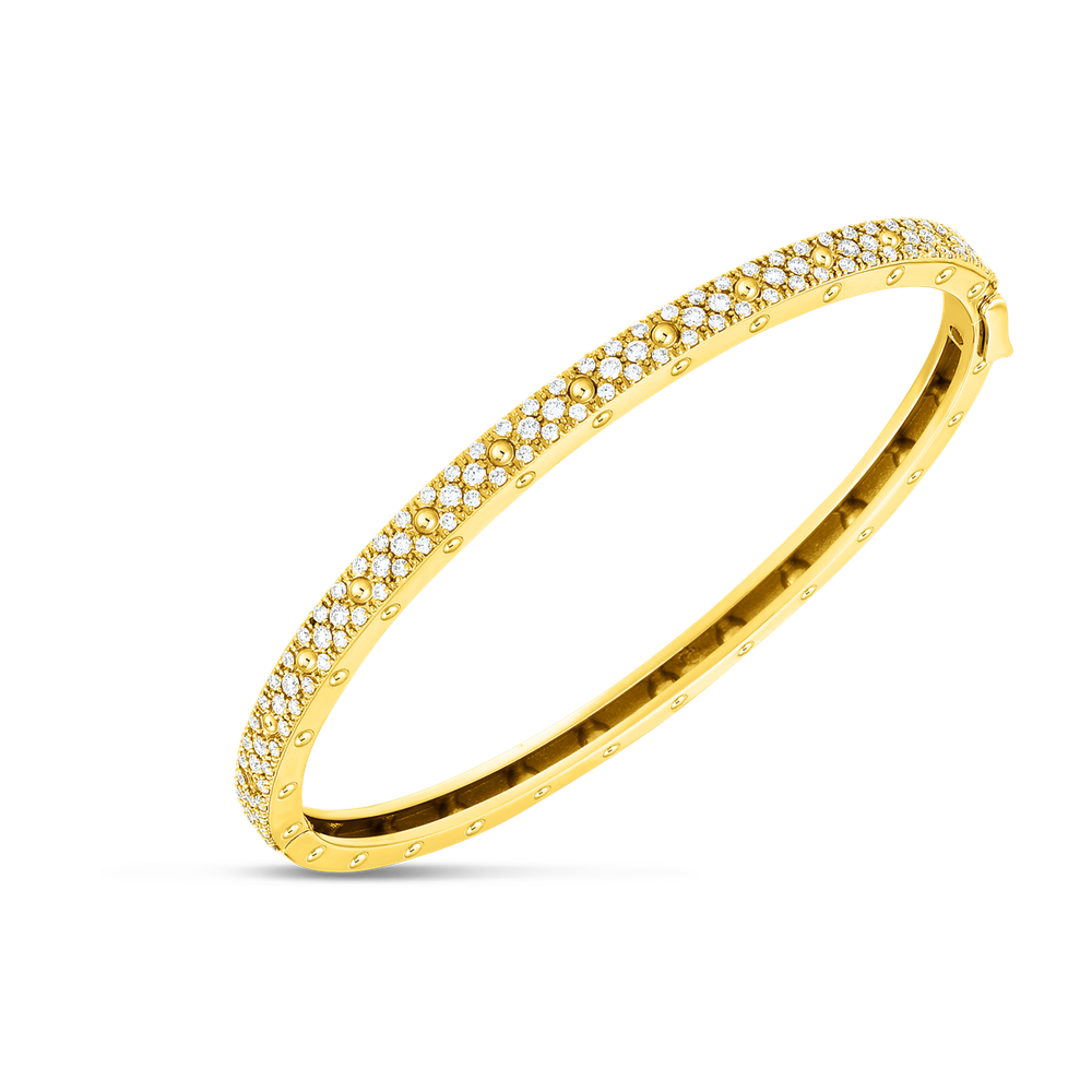 Pois Mois Pave Oval Bangle