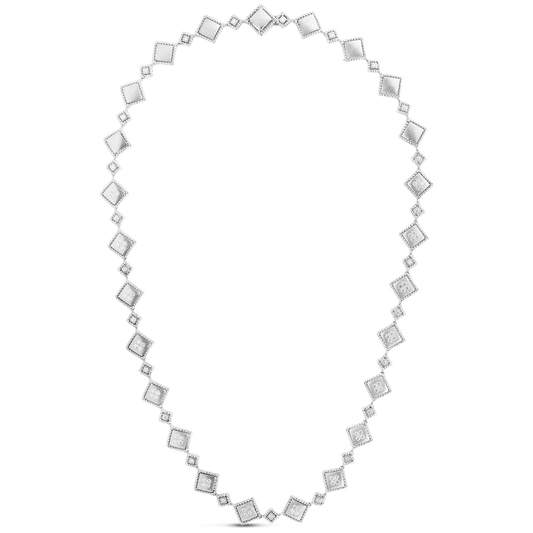 Palazzo Ducale Diamond Accent Satin Collar