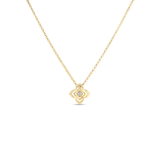 Palazzo Ducale Carnival Small Diamond Flower Necklace