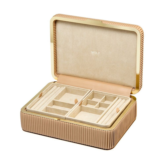 Mocha Bella Medium Jewelry Box