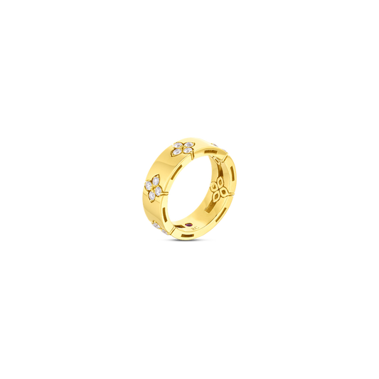 Love In Verona Medium Width Diamond Accent Ring