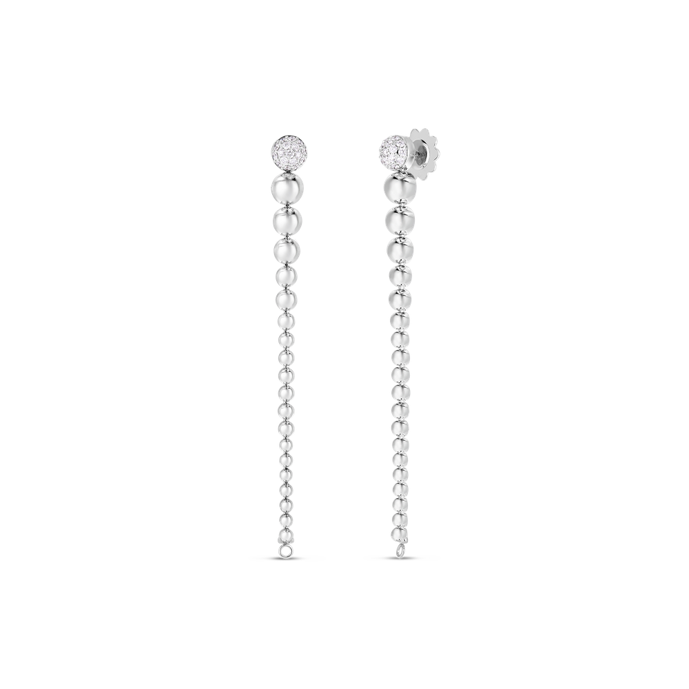 Princess Tassel Diamond Convertible Earrings
