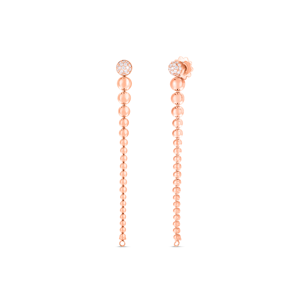 Princess Tassel Diamond Convertible Earrings