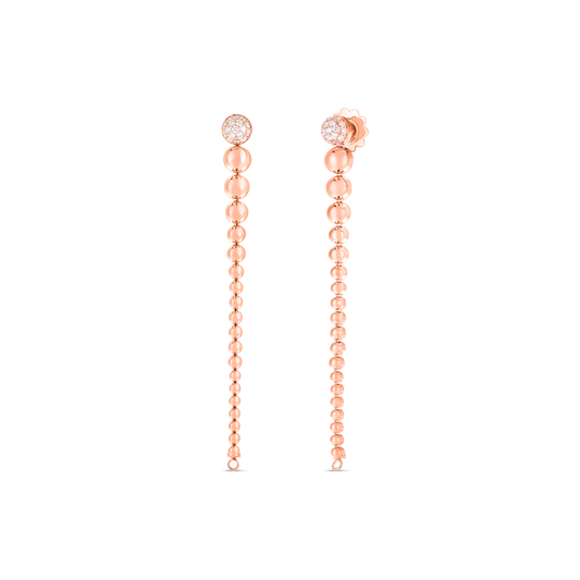 Princess Tassel Diamond Convertible Earrings