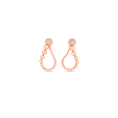 Princess Tassel Diamond Convertible Earrings