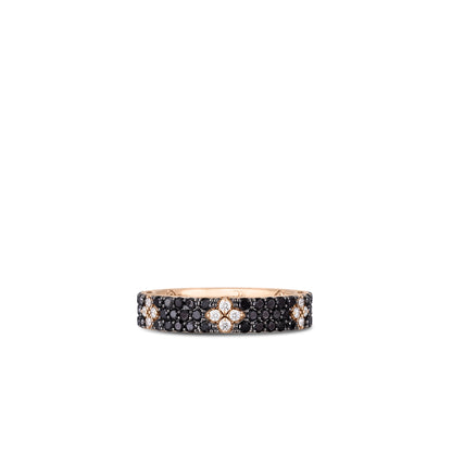 Love In Verona Black And White Diamond Ring