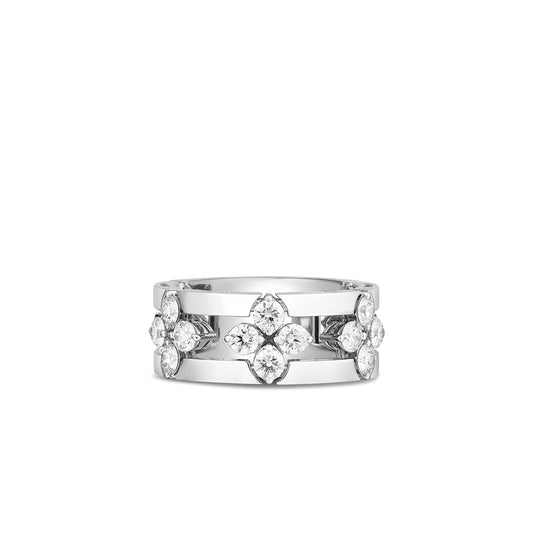 Love In Verona Diamond Open Frame Ring