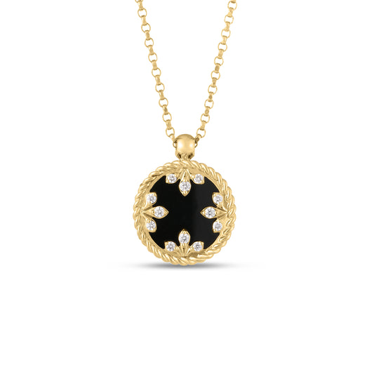 Venetian Medallions Small Pendant Necklace