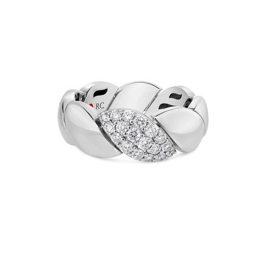 Roberto Coin San Marco Ring Diamond in 18K white gold