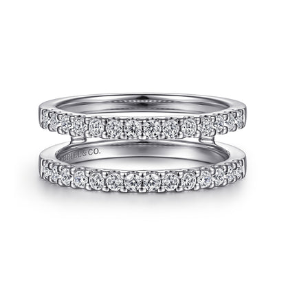 14K White Gold Diamond Ring Enhancer