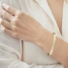 Kwiat Stackable Slim Bangle with Fancy Shape Diamonds in 18k Yellow Gold