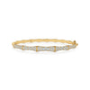Zen Diamond Bangle in 18K Yellow Gold