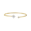 Portofino Confetti Diamond Bangle in 18K White Gold
