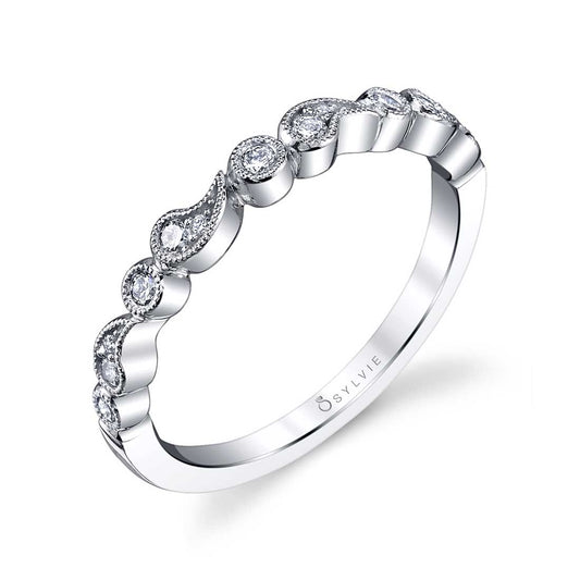 Sylvie Stackable Wedding Band - Maeva