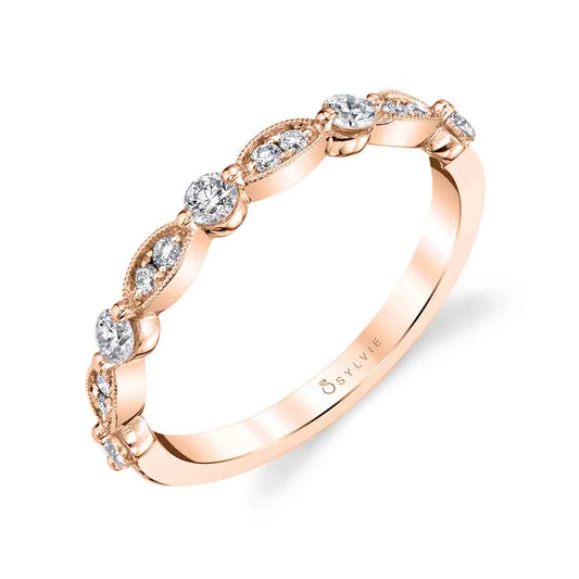 Sylvie Stackable Wedding Band