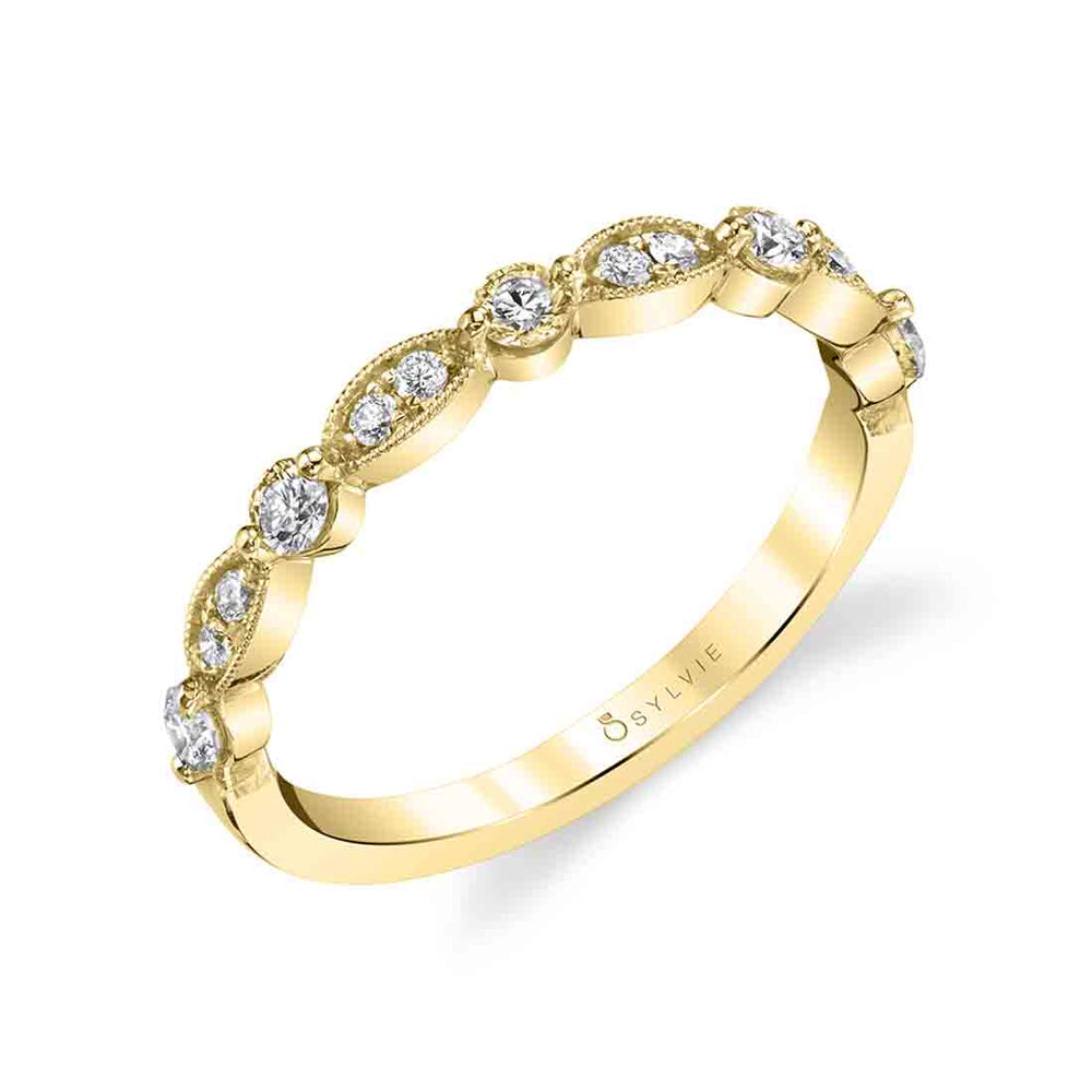 Sylvie Stackable Wedding Band