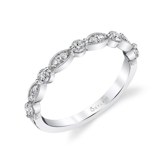 Sylvie Stackable Wedding Band