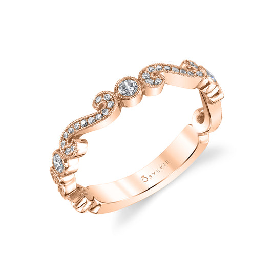 Sylvie Stackable Wedding Band
