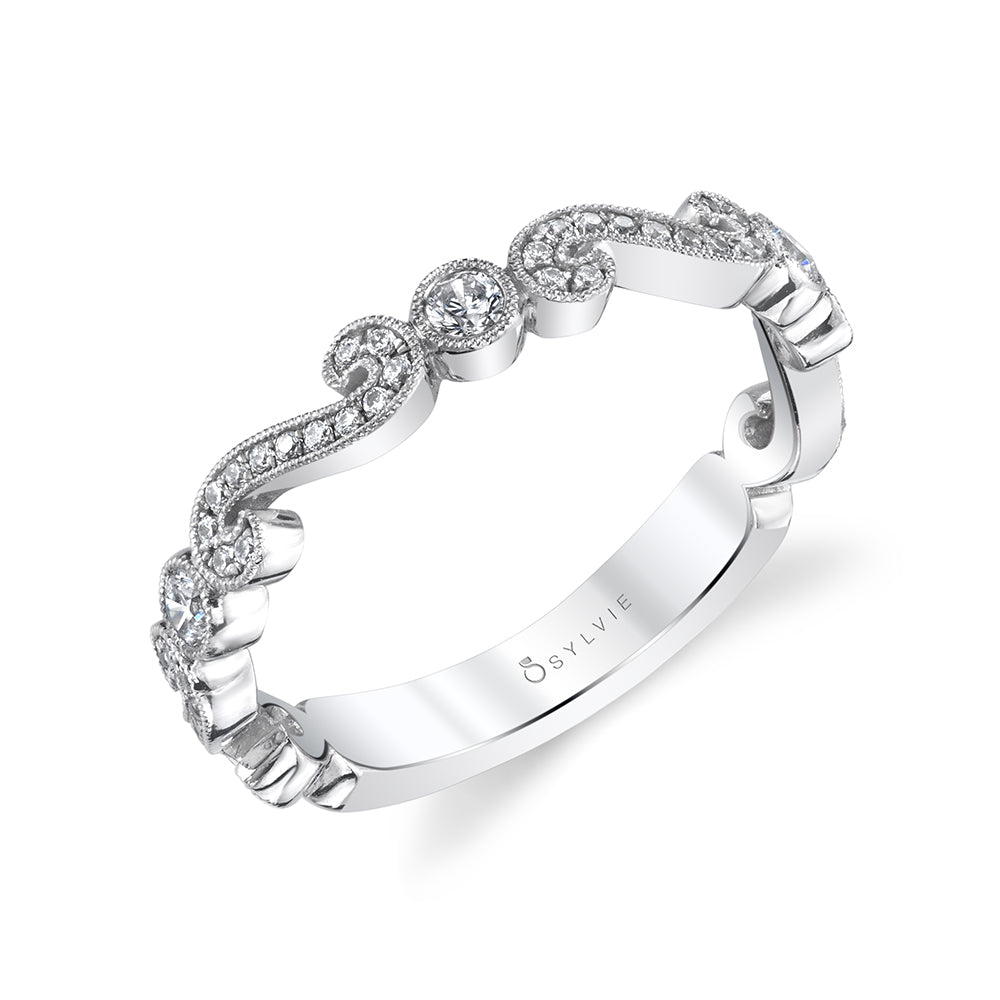 Sylvie Stackable Wedding Band