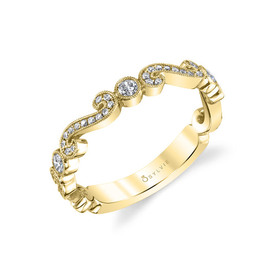 Sylvie Stackable Wedding Band