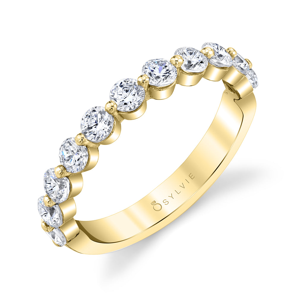 Sylvie Stackable Wedding Band 1.0 CT