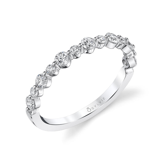 Sylvie Stackable Wedding Band