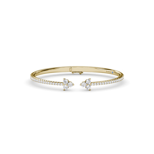 Empire Diamond Bangle
