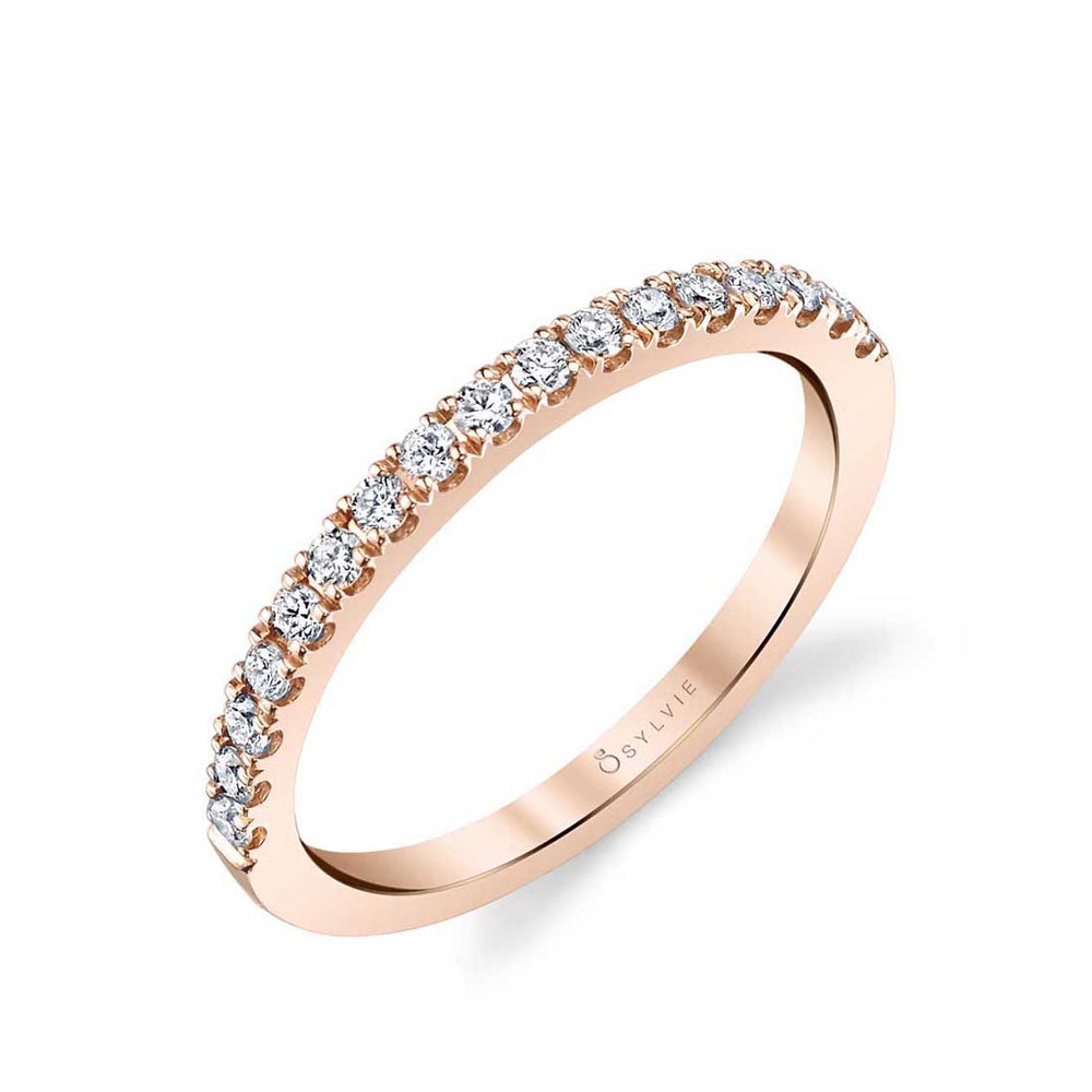 Sylvie Classic Diamond Wedding Band - Chantelle
