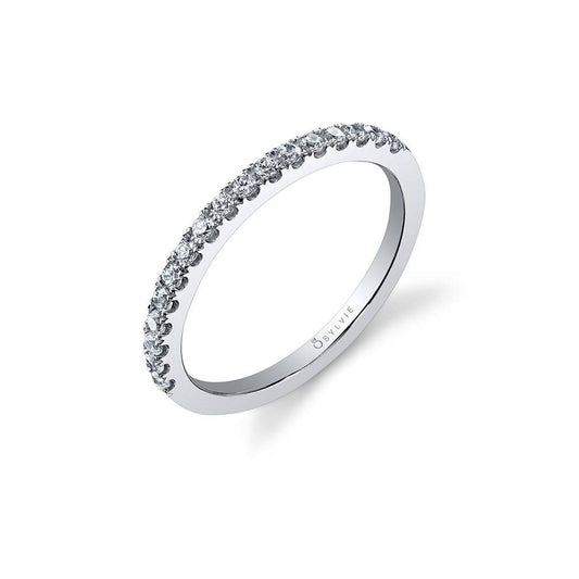 Sylvie Classic Diamond Wedding Band - Chantelle