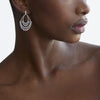 Legacy Flamenco Earrings with Diamonds in 18K White Gold