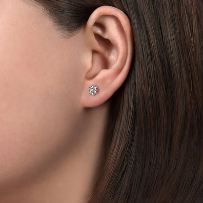 925 Sterling Silver Bujukan Stud Earrings