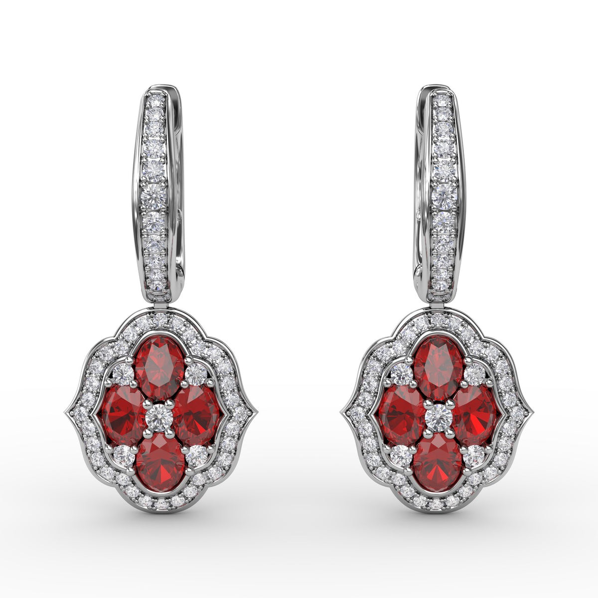 Victorian Style Dangle Earrings
