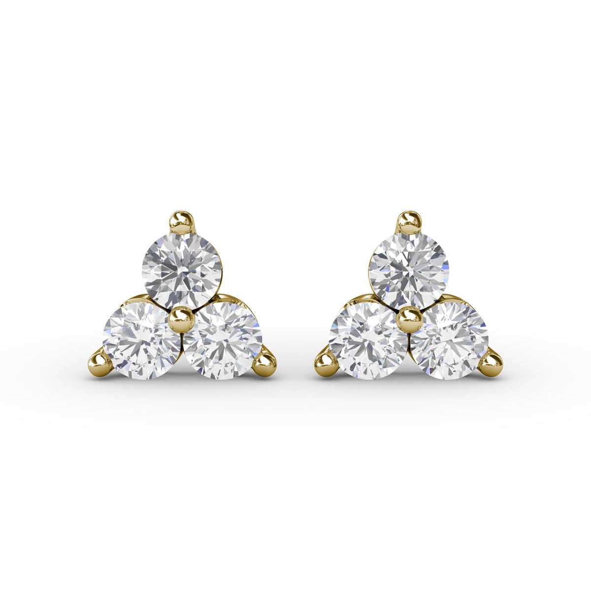 Empire Cluster Stud Earrings