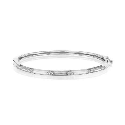 Bangle, Pulse Milgrain, 3mm