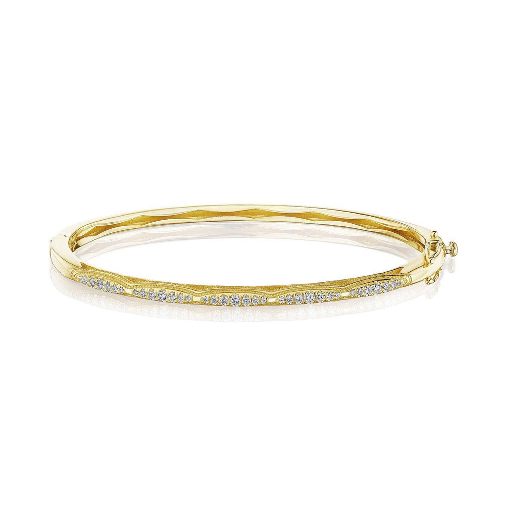 Bangle, Single Row Diamond, 3mm