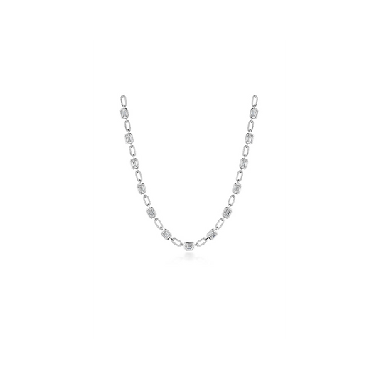 Lab Grown Diamond Link Necklace