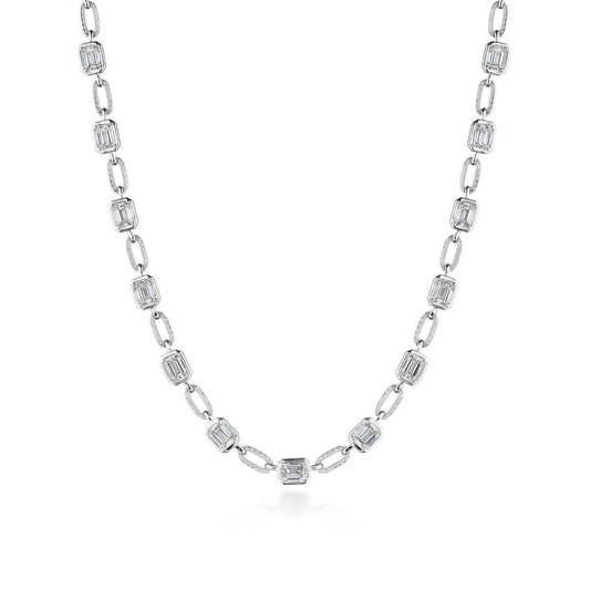 Diamond Link Necklace