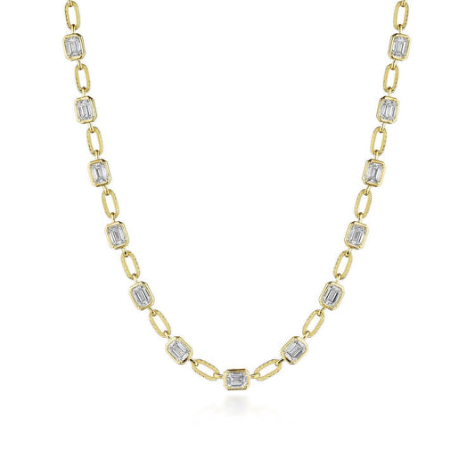 Diamond Link Necklace