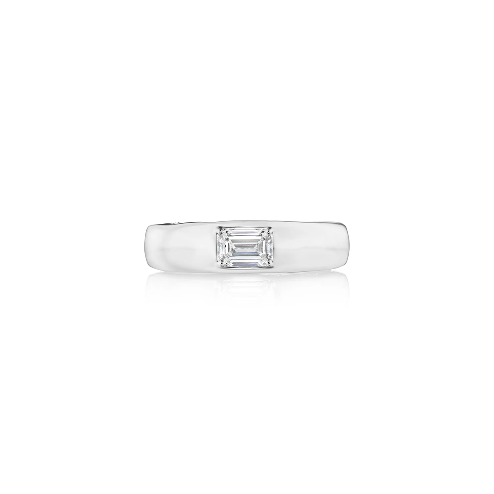 Domed Diamond Ring - 0.52ct