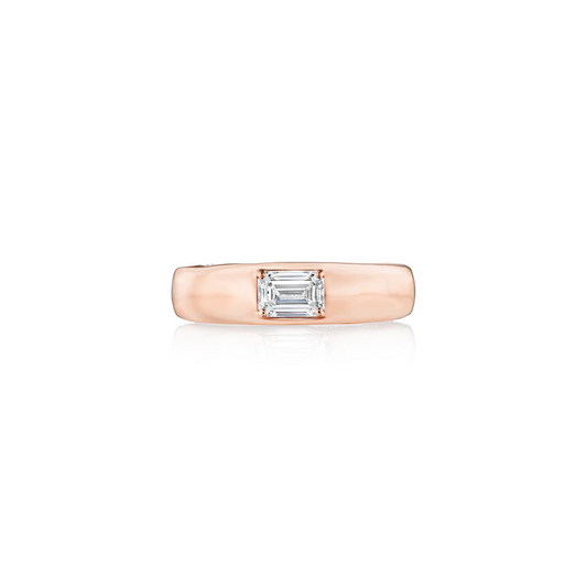 Domed Diamond Ring - 0.52ct