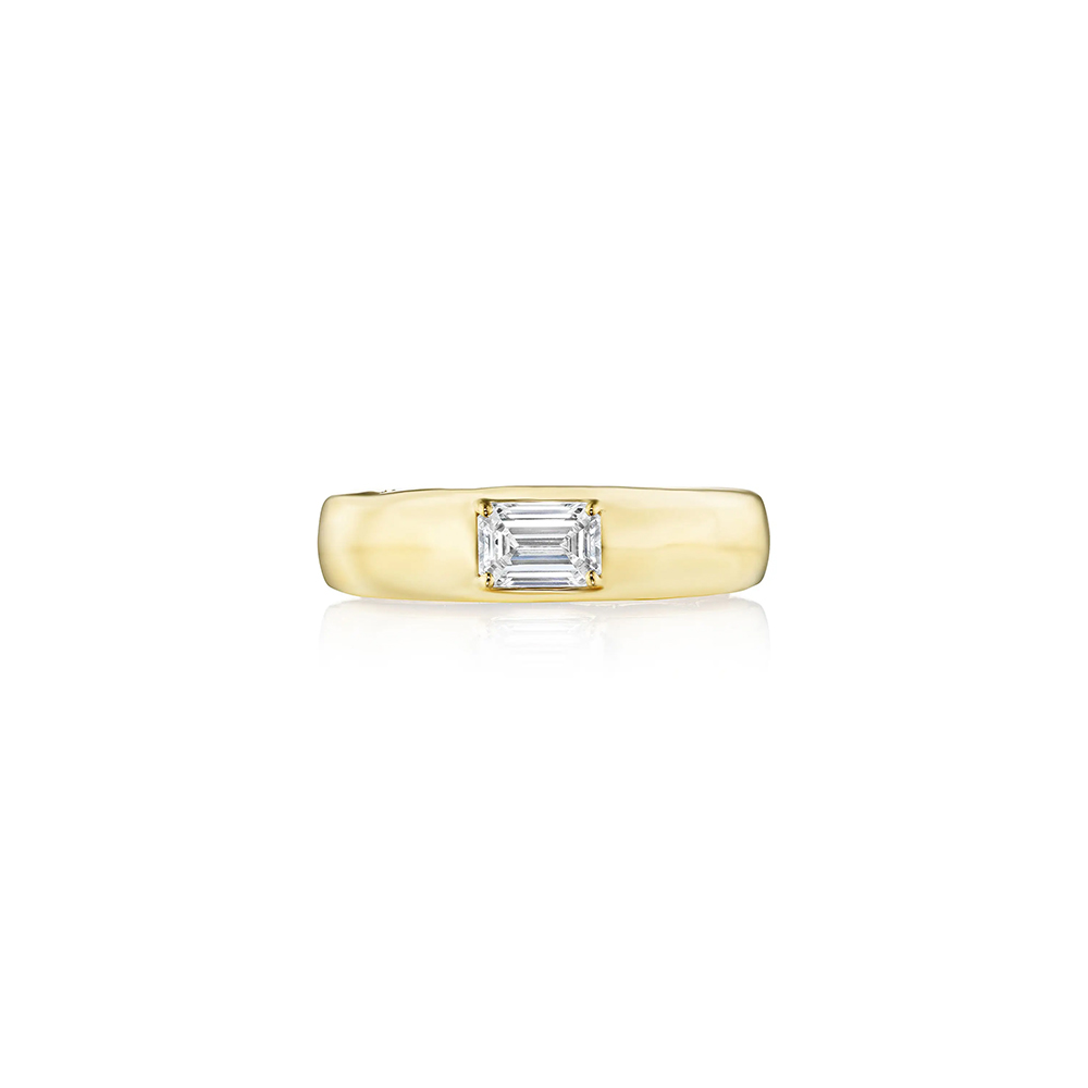 Domed Diamond Ring - 0.52ct
