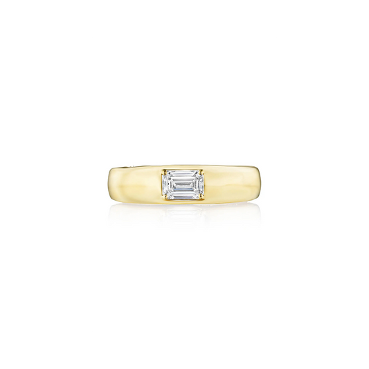 Domed Diamond Ring - 0.52ct
