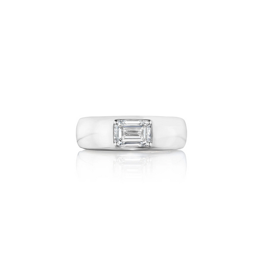Domed Diamond Ring - 1.02ct