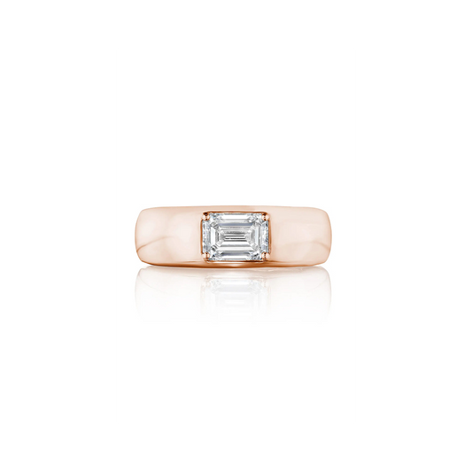 Domed Diamond Ring - 1.02ct
