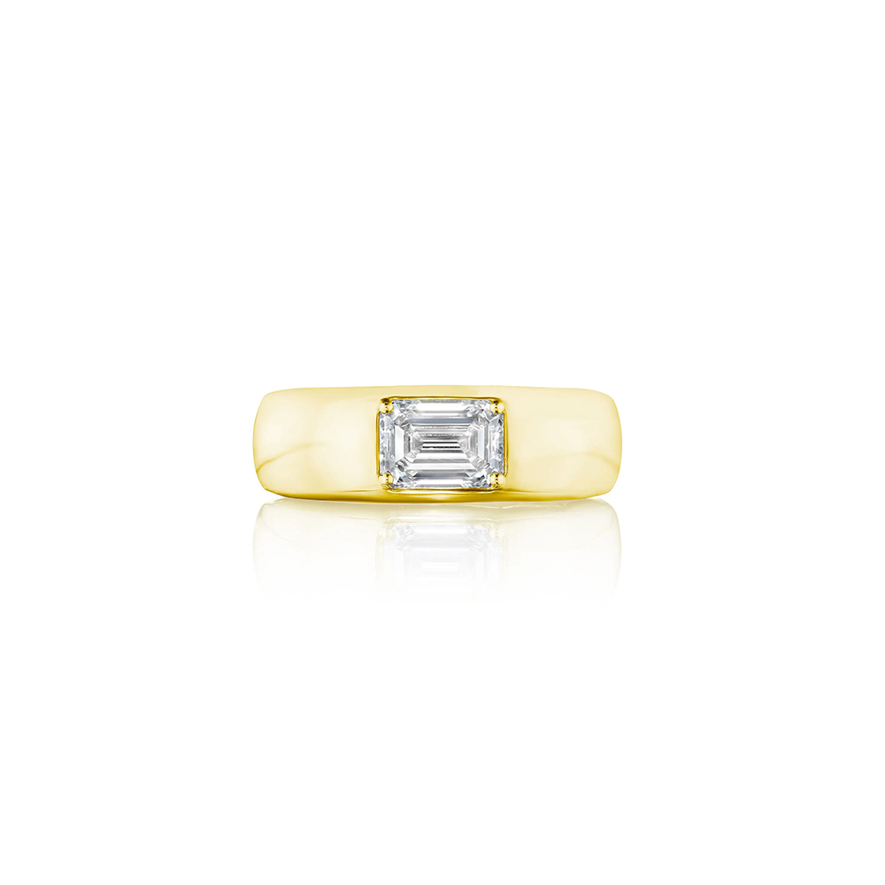 Domed Diamond Ring - 1.02ct