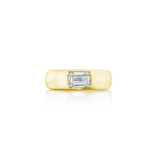 Domed Diamond Ring - 1.02ct
