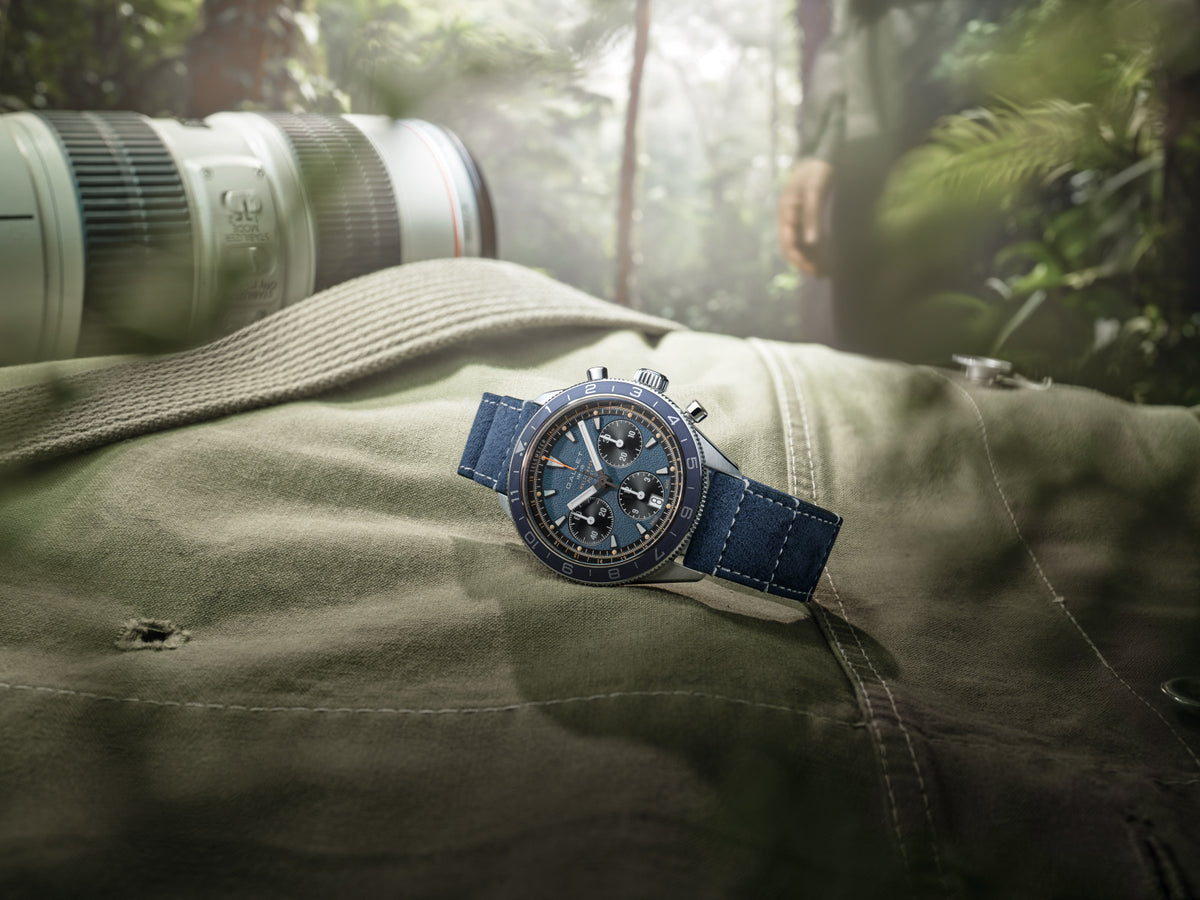 Multichron Pilot blue dial blue strap